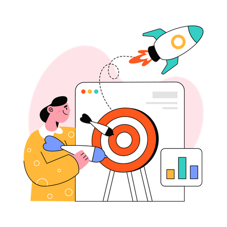 Startup Target  Illustration