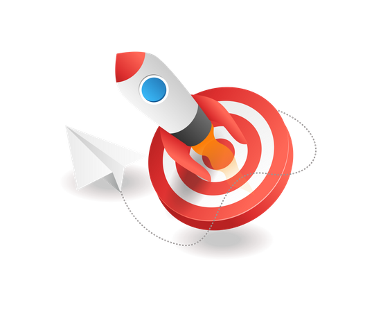 Startup Target  Illustration