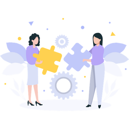 Startup team  Illustration