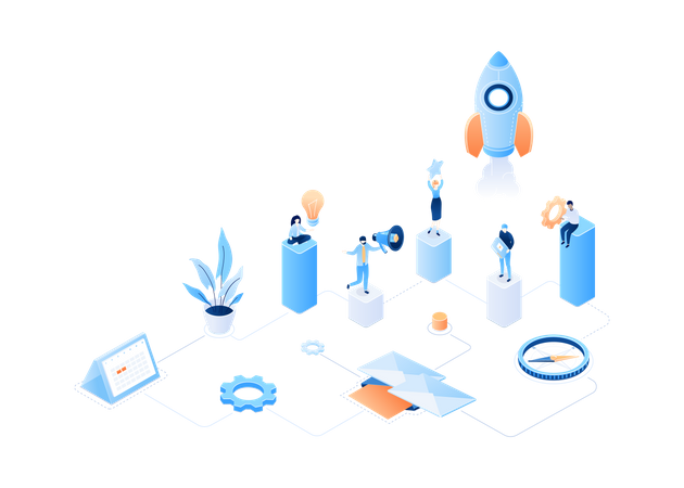 Startup Your Project  Illustration