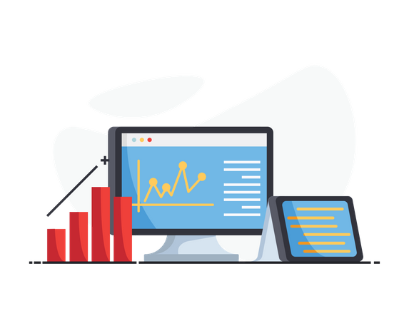 Statistical analysis  일러스트레이션