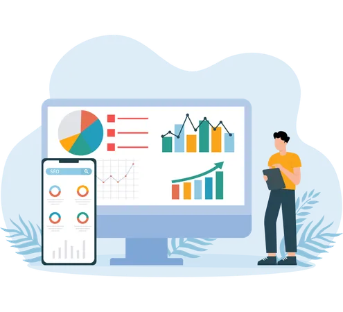 Statistical Analytics shared in meeting  Illustration