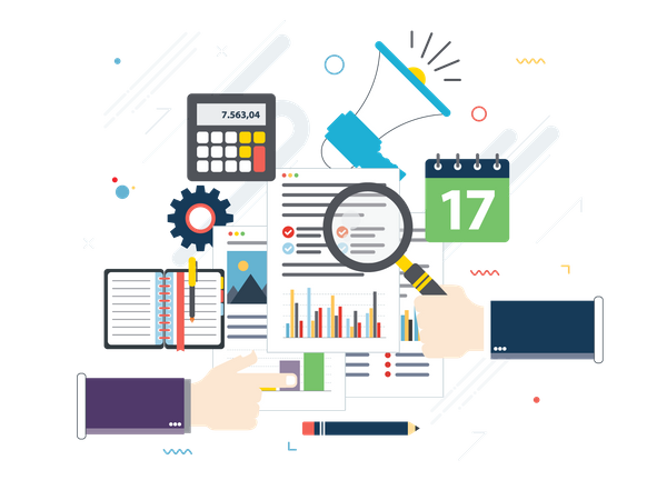 Statistiques de comptabilité fiscale  Illustration