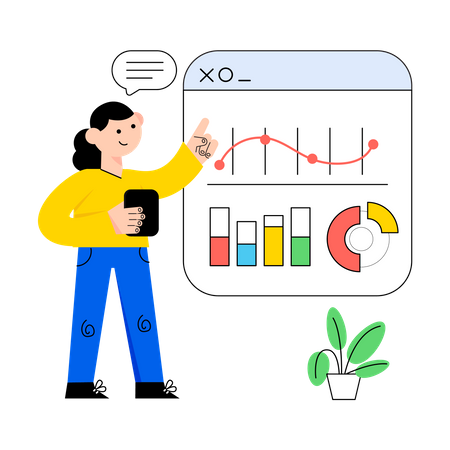 Statistiques financières  Illustration