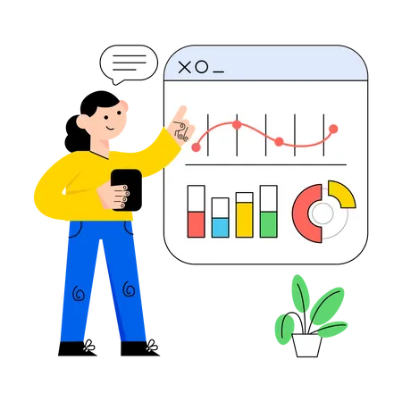 Statistiques financières  Illustration