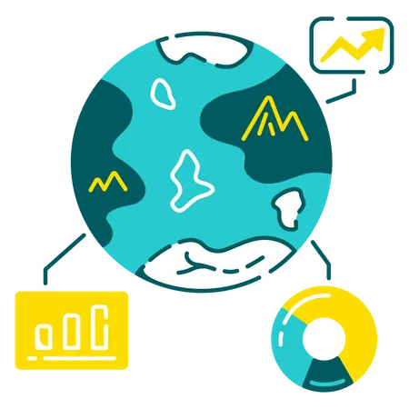 Statistiques mondiales  Illustration