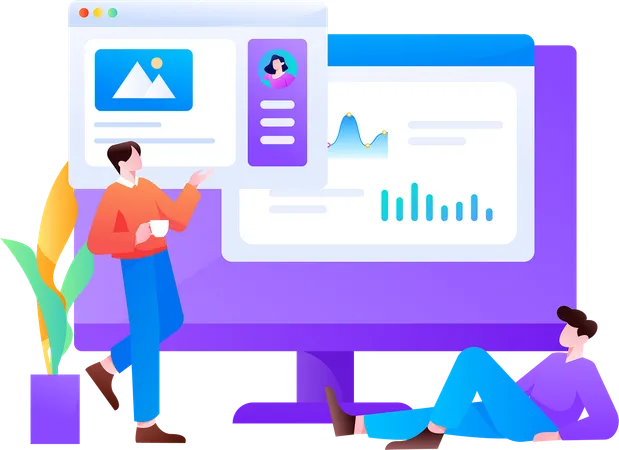 Statistische Überprüfung  Illustration