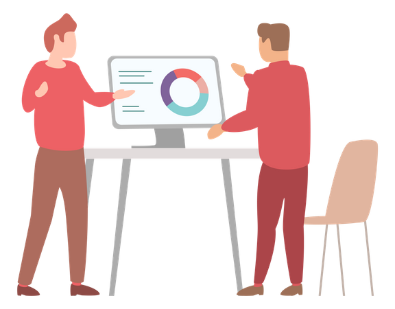 Statistischer Bericht  Illustration