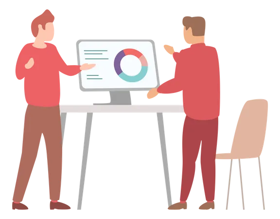 Statistischer Bericht  Illustration