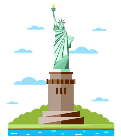 Statue Of Liberty  Illustration