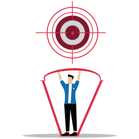 Stay focused and concentrate on business objective  Illustration