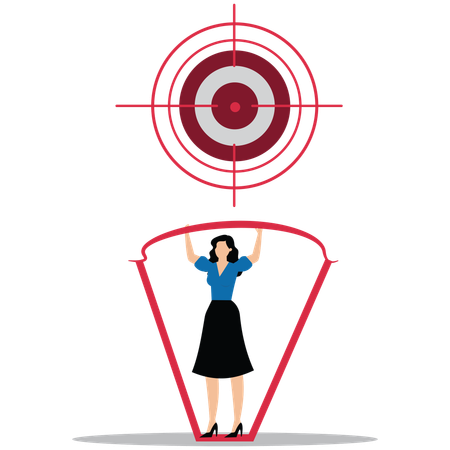 Stay focused and concentrate on business objective  Illustration
