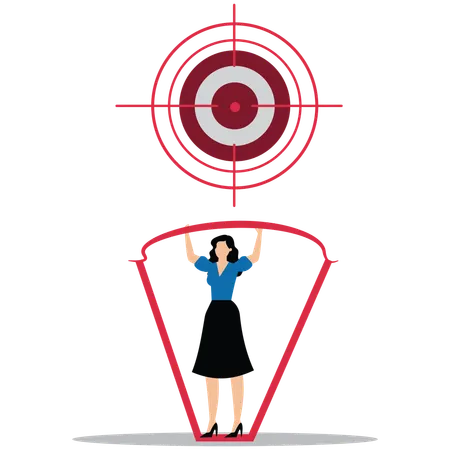 Stay focused and concentrate on business objective  Illustration