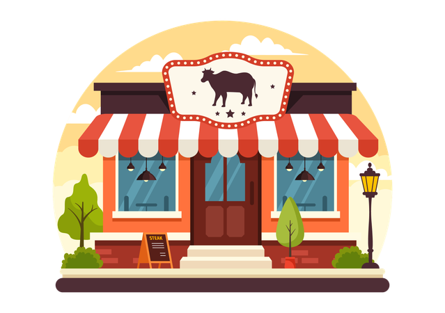 Steakhouse  Illustration