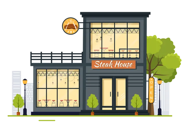 Steakhouse  Illustration