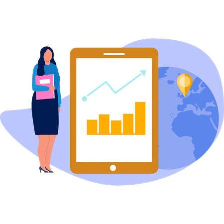 Steps to use Google analytics for business growth strategies and insights  Illustration