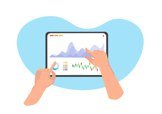 Stock analysis  Illustration