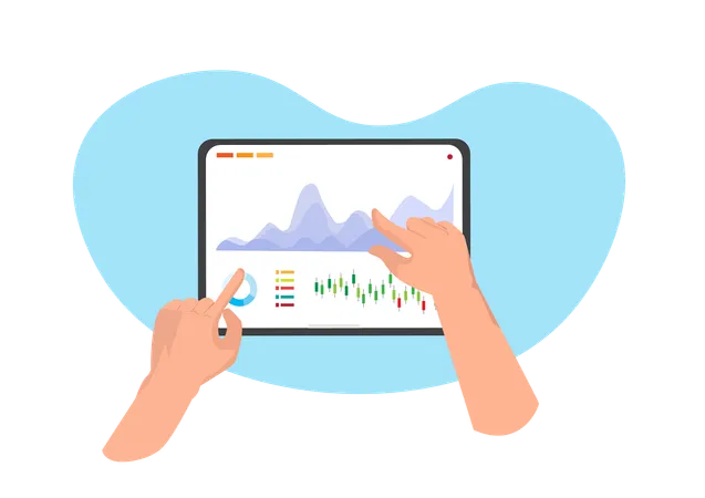 Stock analysis  Illustration