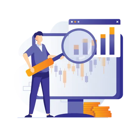 Stock analysis  Illustration