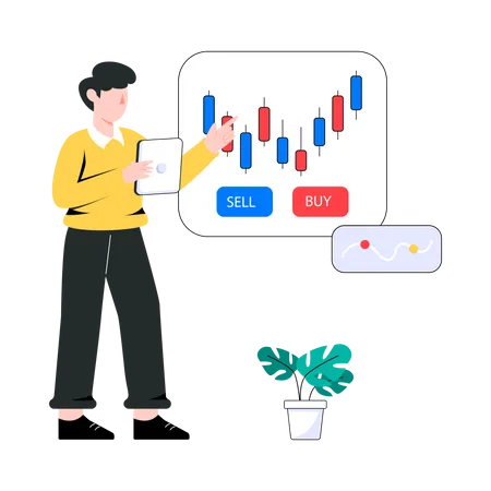 Stock Exchange  Illustration