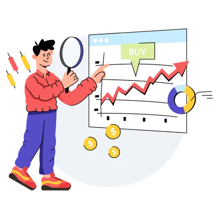 Stock Market Analysis  Illustration