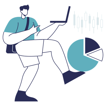 Stock Market Analysis  Illustration