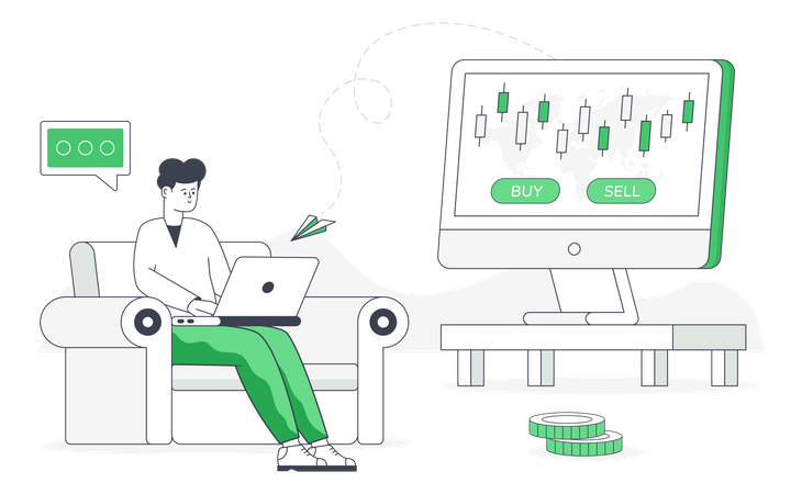 Stock Market Analysis  Illustration