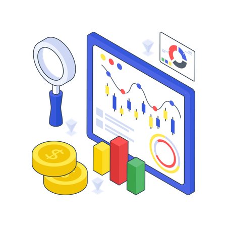 Stock Market Analysis  Illustration