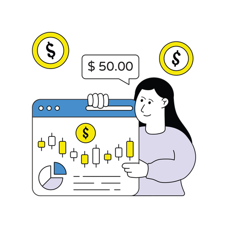 Stock Market analysis  Illustration