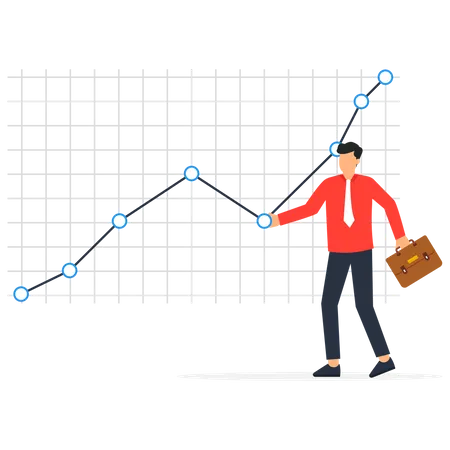 Stock market data analysis  Illustration