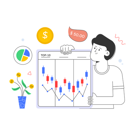 Stock Market  Illustration