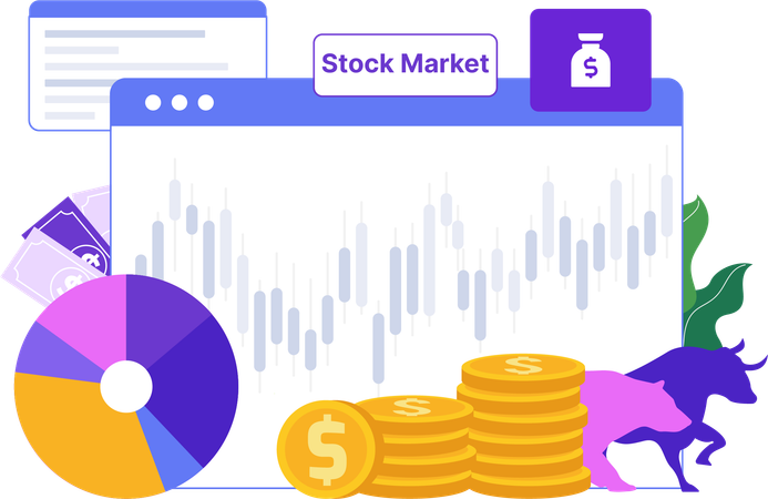 Stock Market  Illustration