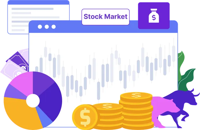 Stock Market  Illustration