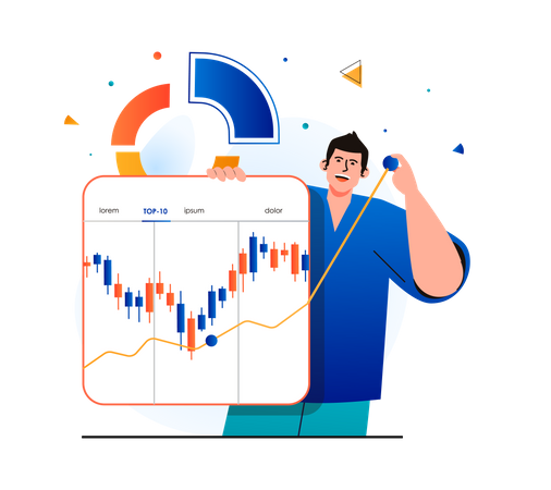 Stock market profit assumption  Illustration