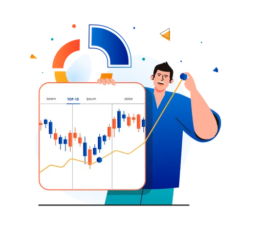 Stock market profit assumption  Illustration