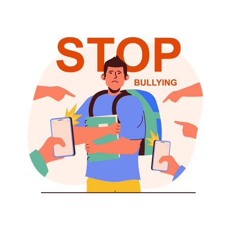 Stop Bullying  イラスト