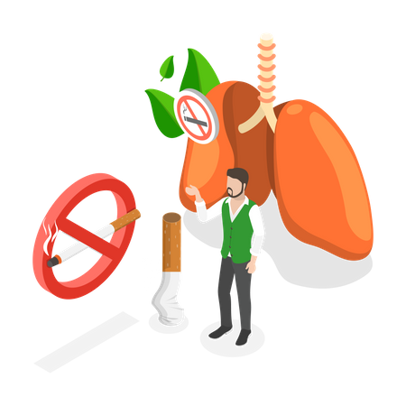 Stop smoking  Illustration