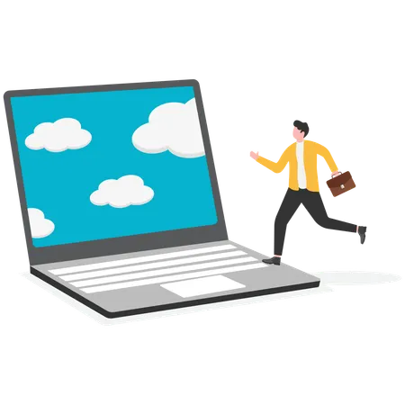 Stop social media  Illustration