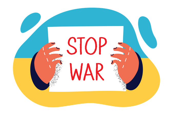 Stop War Illustration