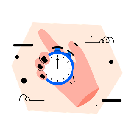Stopwatch Illustration