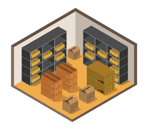 Storage facility Illustration