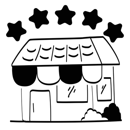 Store rating  Illustration