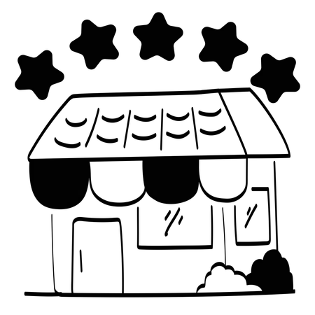 Store rating  Illustration