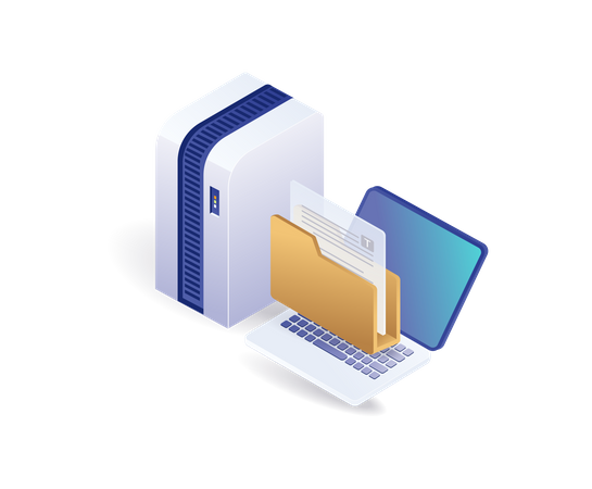 Storing Folder Data  Illustration