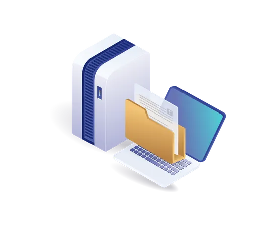 Storing Folder Data  Illustration