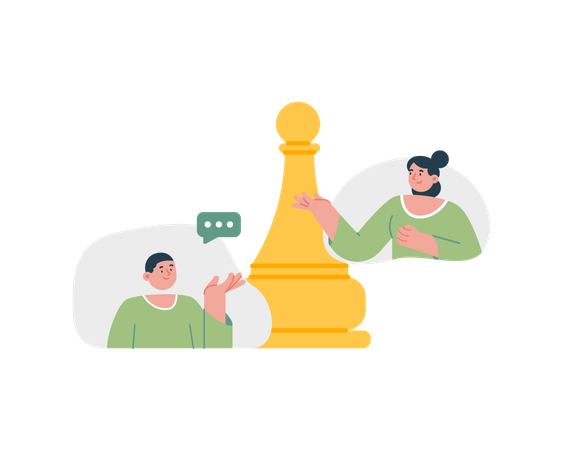 Communication stratégique  Illustration