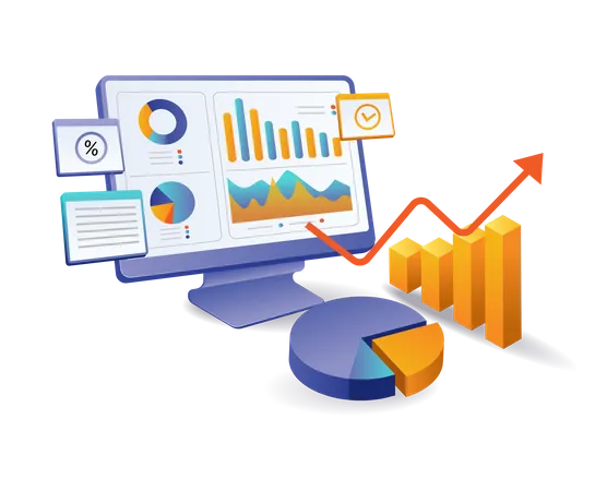 Stratégie d'analyse du développement commercial  Illustration