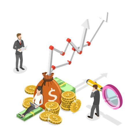 Stratégie d'augmentation des revenus  Illustration