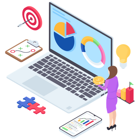 Stratégie de marketing  Illustration