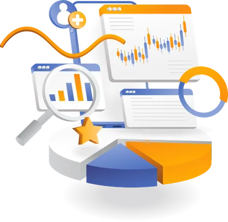 Stratégie de trading d'investissement  Illustration